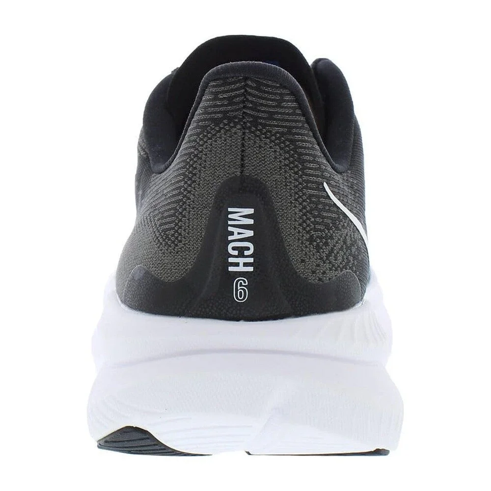 Hoka Women's Mach 6 Black/White 1147810-BWHT